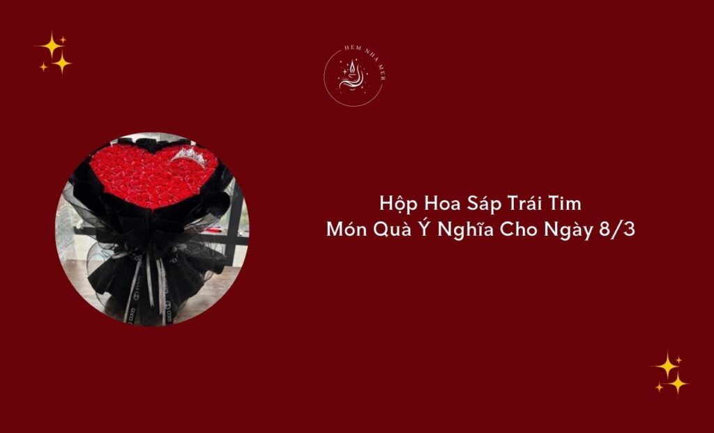 hop hoa sap hinh trai tim
