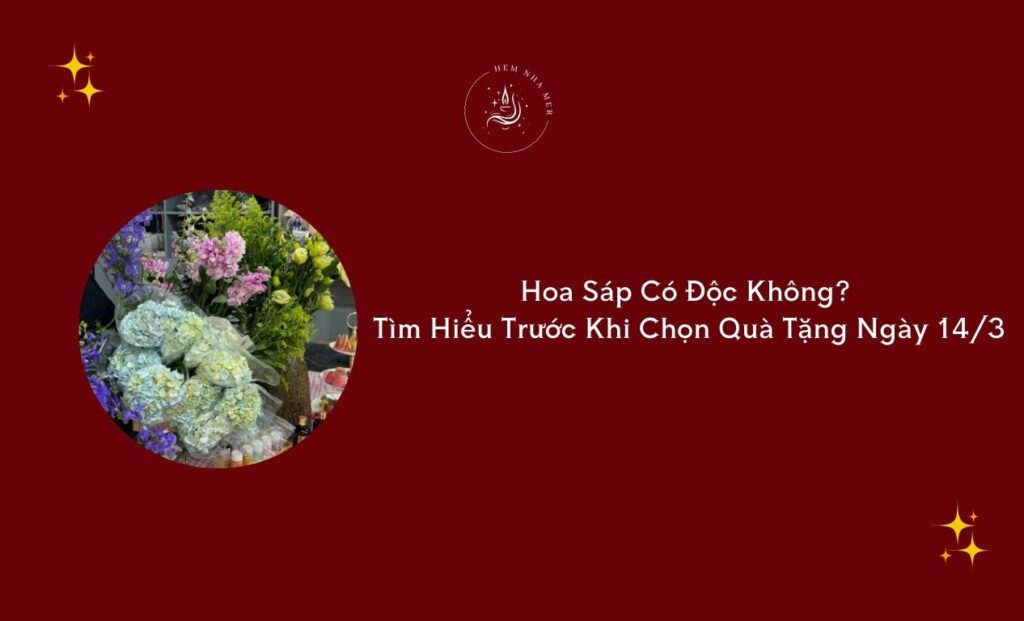 hoa sap co doc khong
